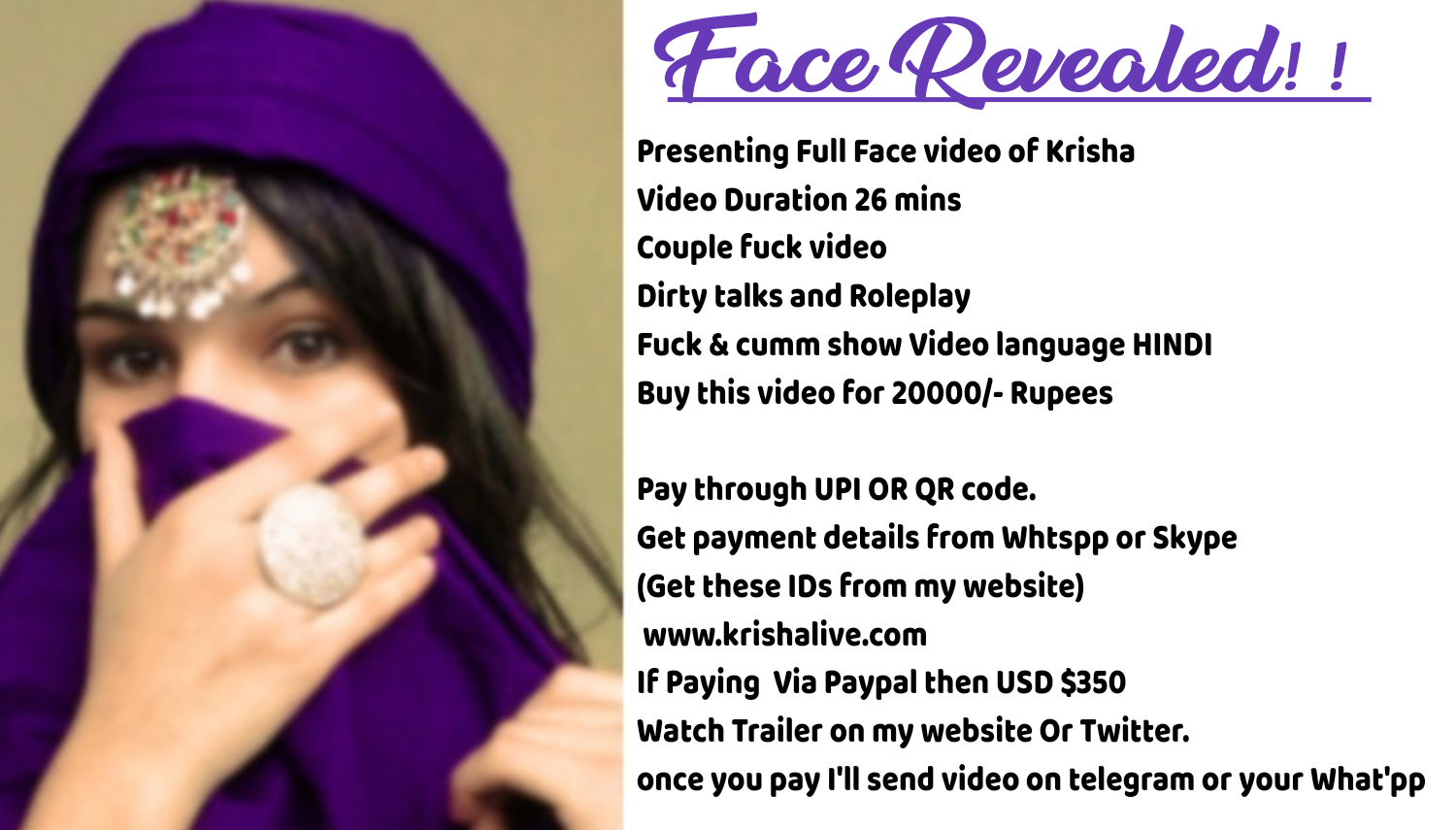 krisha face